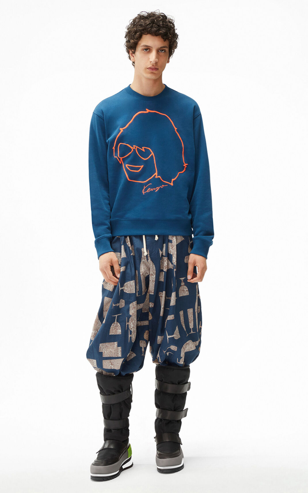 Sweat Kenzo Tribute Homme Bleu | ZEVY-21578